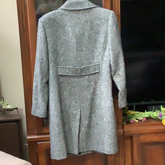 Preston & York Gray Pea Coat - Picture 4 of 5